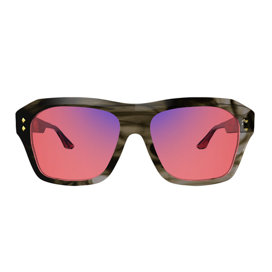Celestial Beaver Brown FL-41 migraine glasses, square (large)