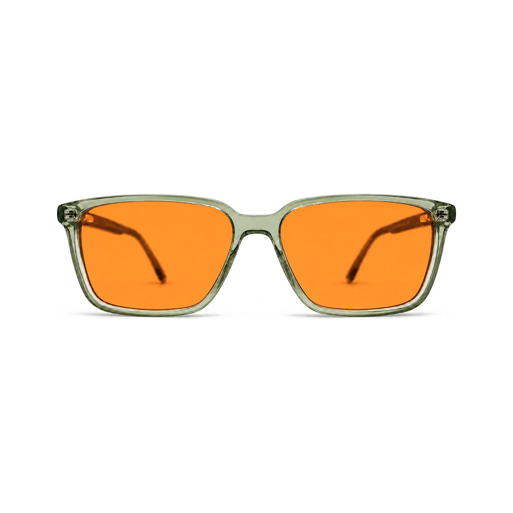 Sterling Sage Crystal sleep glasses, professional square