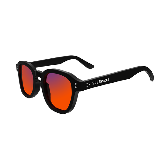Sleepaxa Grandeur Jet Black Sleep Glasses