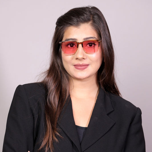 Prescription FL-41 Migraine Glasses for Photophobia Relief | Sleepaxa USA