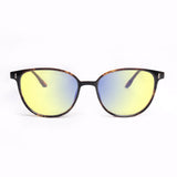 Sleepaxa Voirch Twilight Brown Fade gaming & computer glasses with yellow blue-light filter