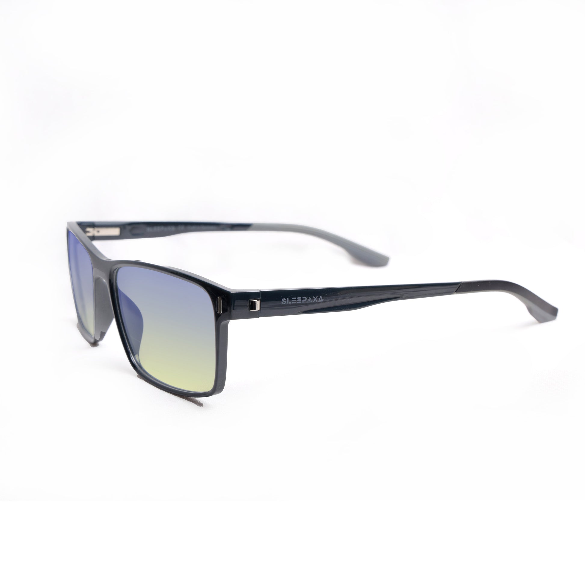 Sleepaxa Yeux Slate Jet Grey Yellow Tinted Blue Block Gaming Glasses For Gaming & Computer