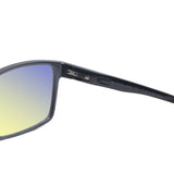 Sleepaxa Yeux Slate Jet Grey gaming & computer glasses with yellow blue-light filter – lifestyle view