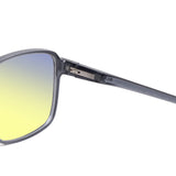 Sleepaxa Lumiere Transparent Grey gaming & computer glasses with yellow blue-light filter – lifestyle view