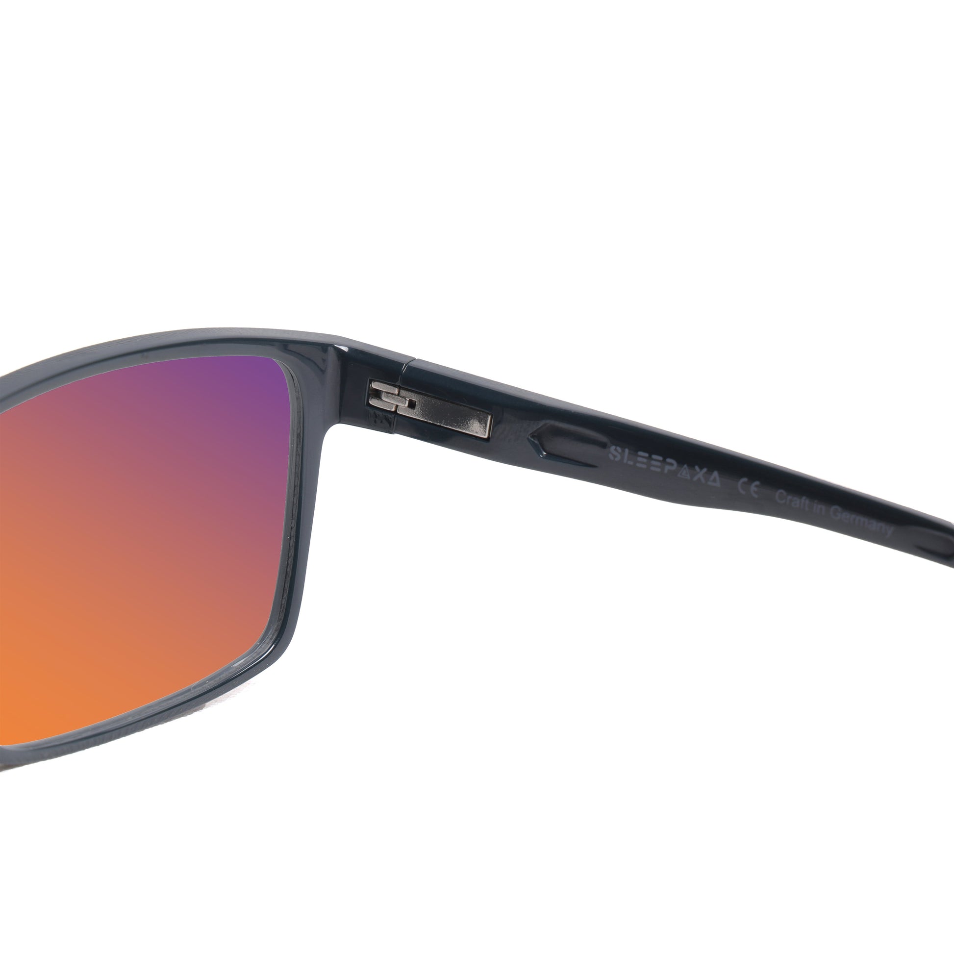 Sleepaxa Yeux Slate Jet Grey Amber Tinted Blue Block Glasses for Sleep & Eye Strain
