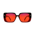 Sleepaxa Retrion Sleep Glasses – Heritage Acetate, Amber & Red Lenses