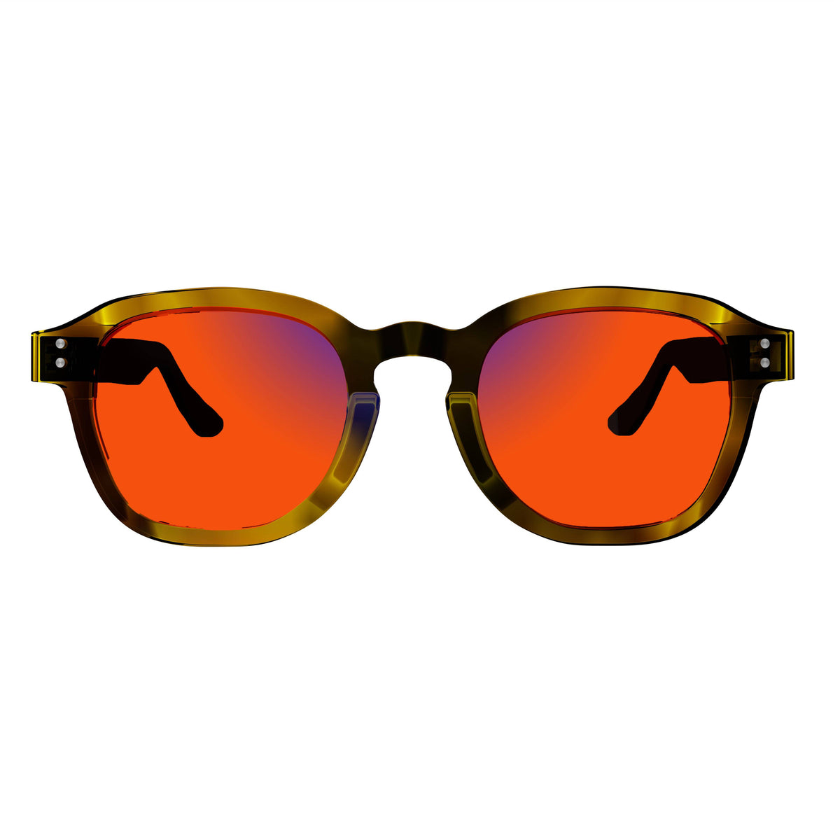 Grandeur Umber Brown sleep glasses, rectangle