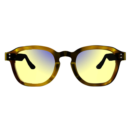 Grandeur Umber Brown computer glasses, rectangle