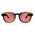 Sleepaxa Grandeur Umber Brown FL-41 Migraine Glasses – Acetate Rectangle, 23mm Bridge