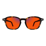 Chrono Brunt Umber sleep glasses, rectangle