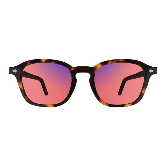 Eclate Copper Canyon FL-41 migraine glasses, rectangle