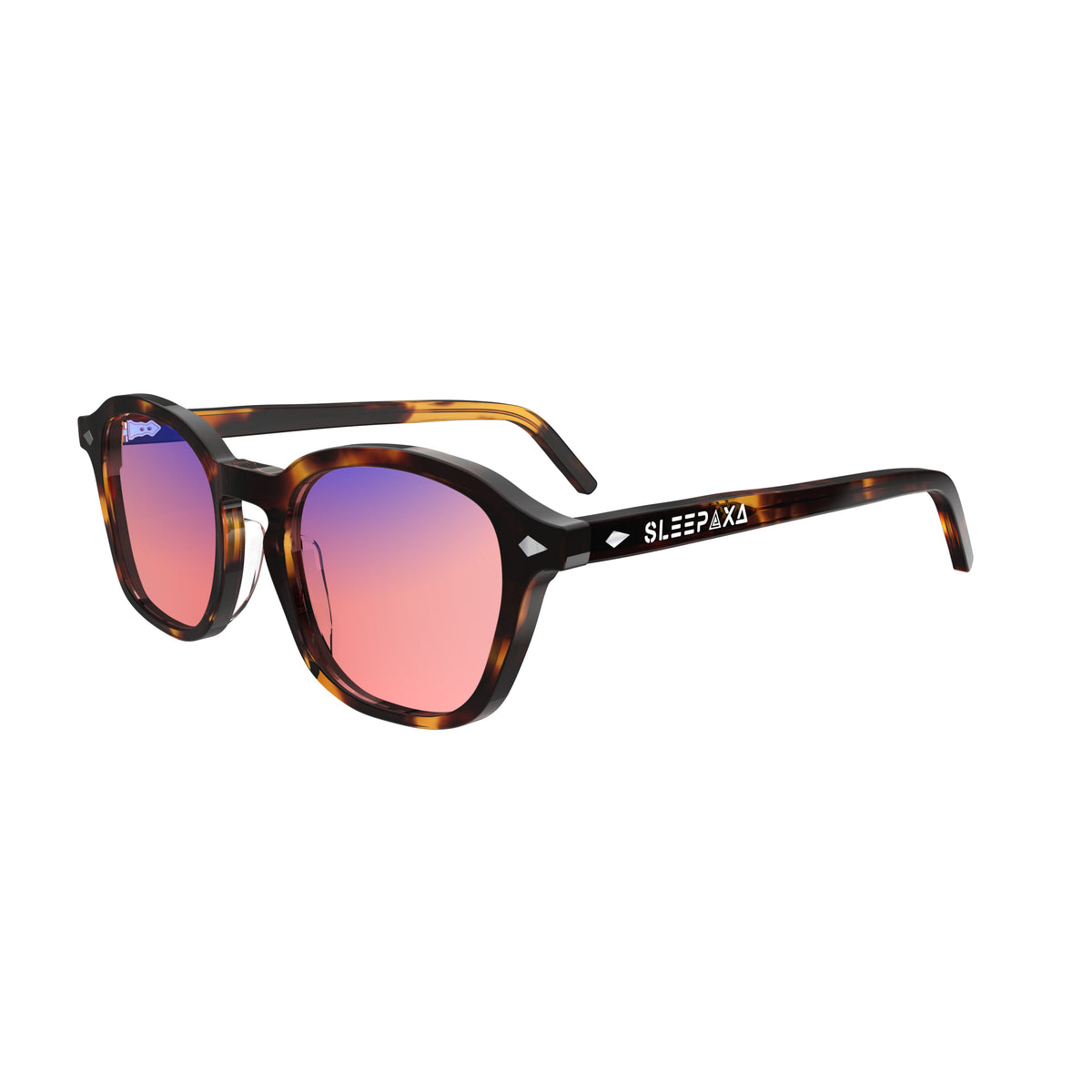 Eclate Copper Canyon FL-41 migraine glasses, rectangle