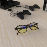 Eclate Copper Canyon computer glasses, rectangle