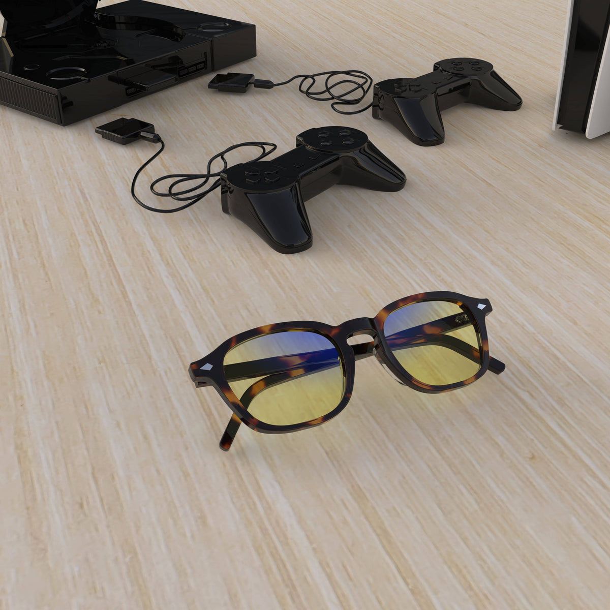 Eclate Copper Canyon computer glasses, rectangle