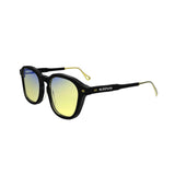 Chrono Gunmetal Black computer glasses, rectangle