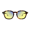 Sleepaxa Chrono Brunt Umber Computer Glasses – Medium Rectangle, 40 mm Lens Depth