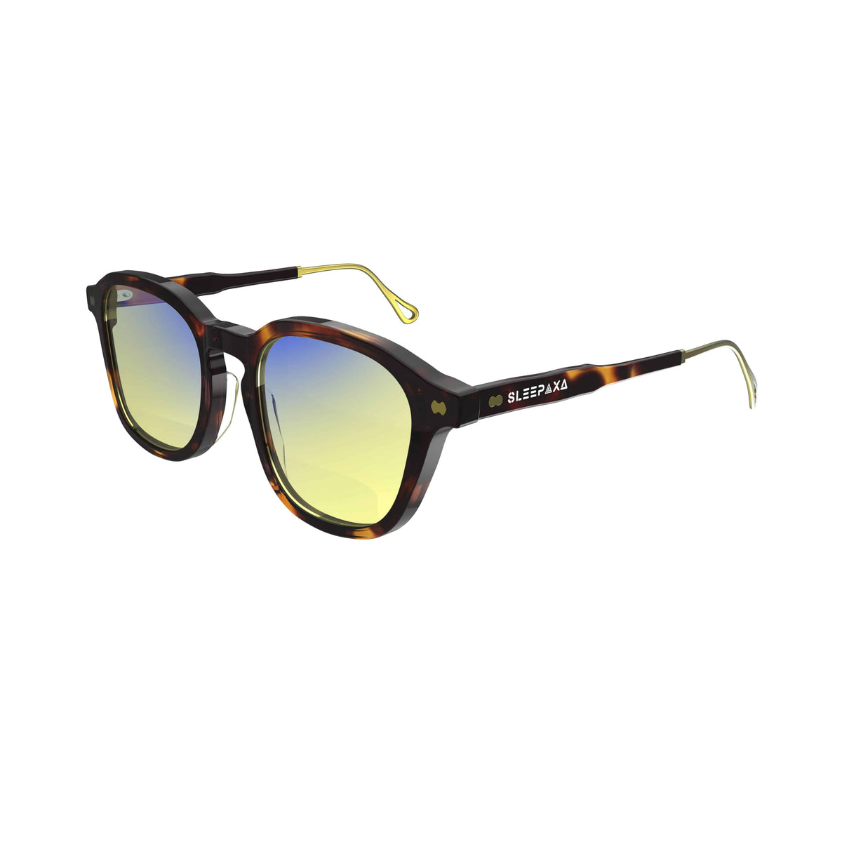 Chrono Brunt Umber computer glasses, rectangle