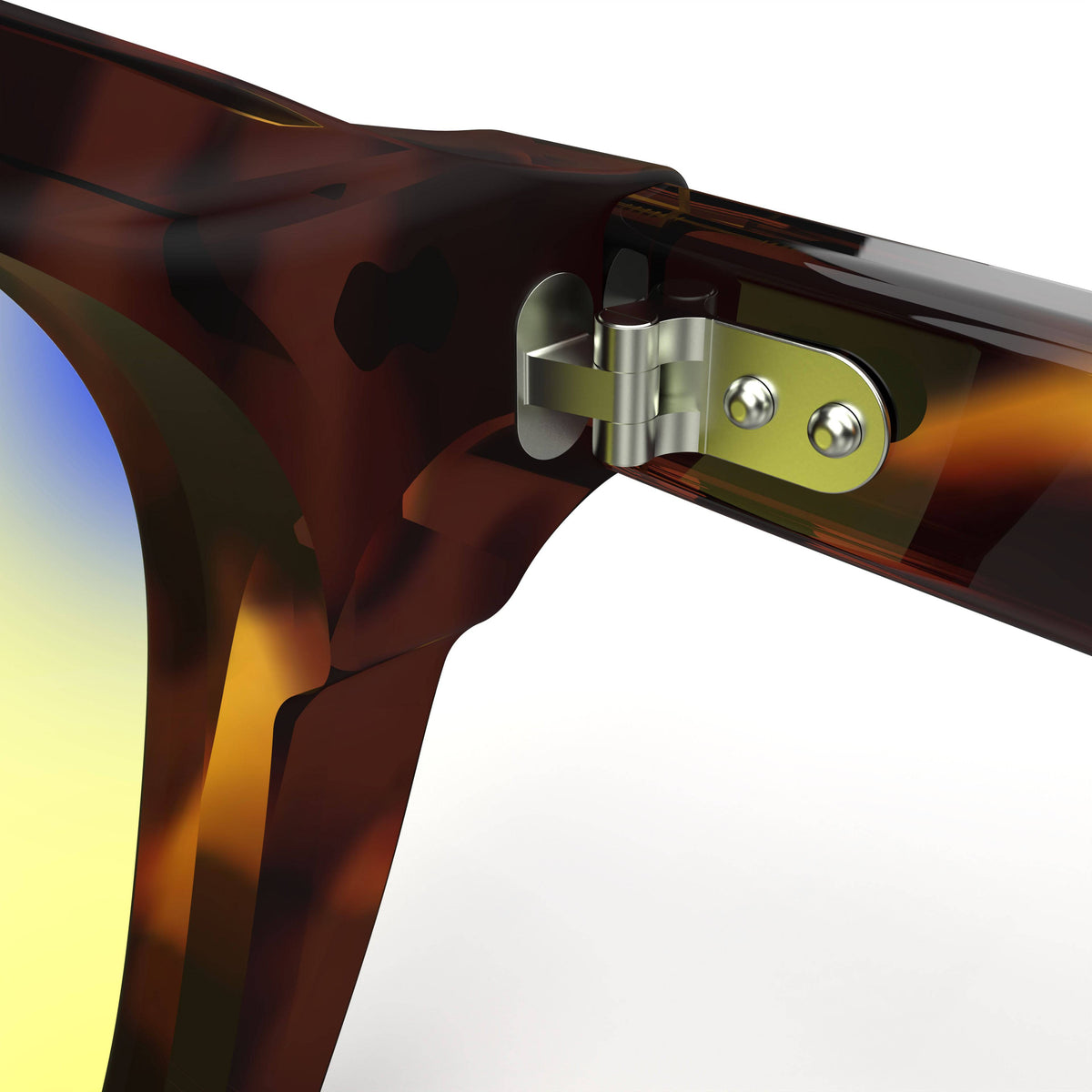 Chrono Brunt Umber computer glasses, rectangle