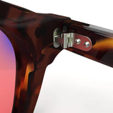 Chrono Burnt Umber FL-41 migraine glasses, rectangle
