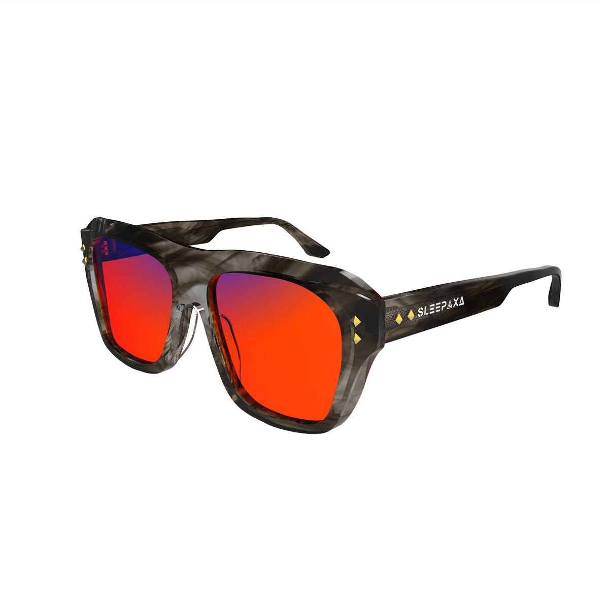 Celestial Beaver Brown sleep glasses, square (large)