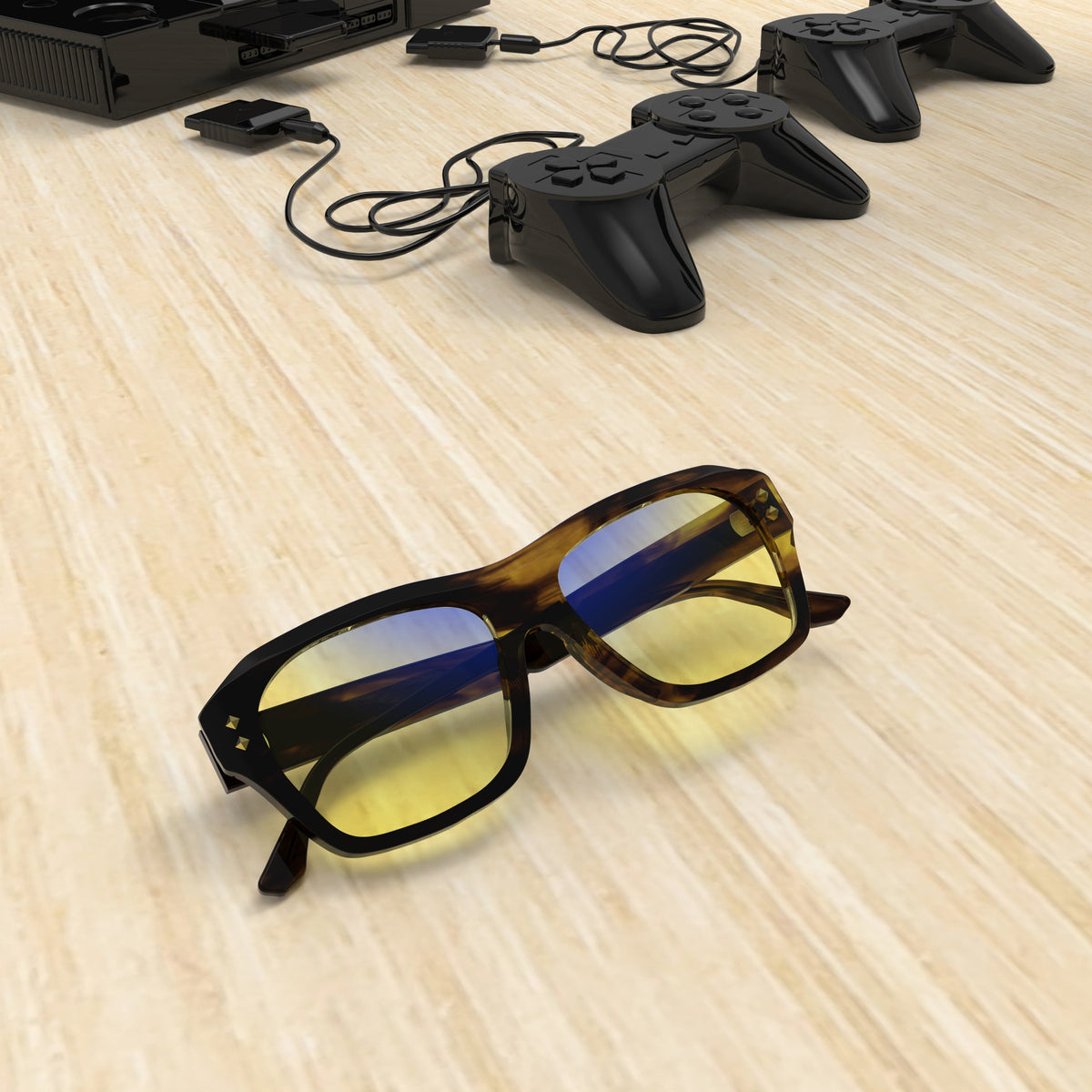 Celestial Camel Tone computer glasses, square (large)