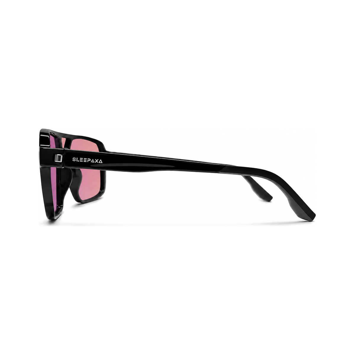 Altair Jet Black FL-41 migraine glasses, navigator