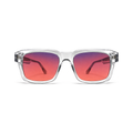 Sleepaxa Astor Crystal Clear FL-41 Migraine Glasses – Clear Extra-Wide Bold Square