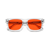 Astor Crystal Clear sleep glasses, premium bold square