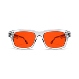 Astor Crystal Clear sleep glasses, premium bold square