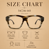 Celestial Camel Tone computer glasses, square (large)