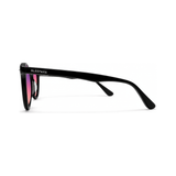 Halcyon Slate Black FL-41 migraine glasses, round oval