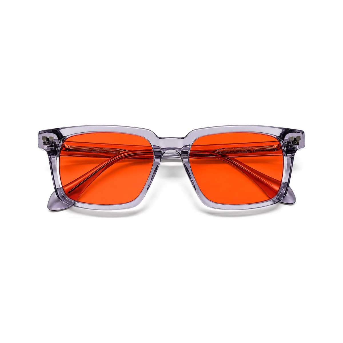 Magnus Smoke Crystal sleep glasses, bold vintage square