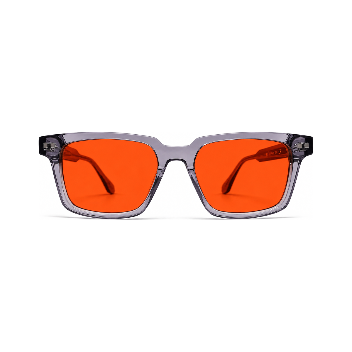 Magnus Smoke Crystal sleep glasses, bold vintage square
