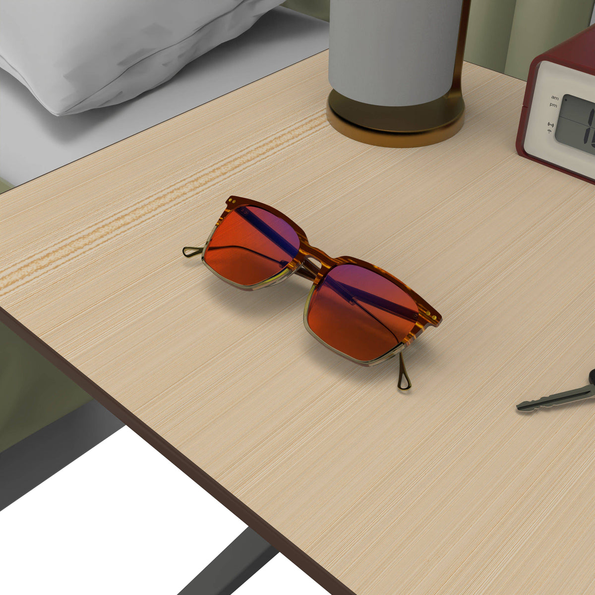 Solstice Copper Rose sleep glasses