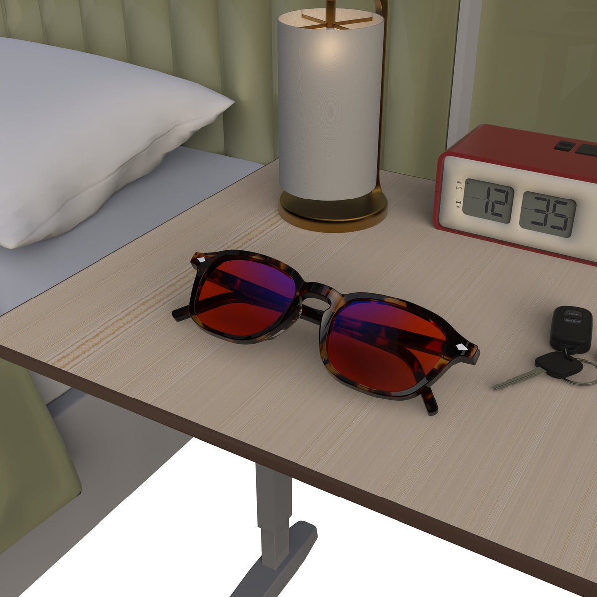 Eclate Copper Canyon sleep glasses, rectangle