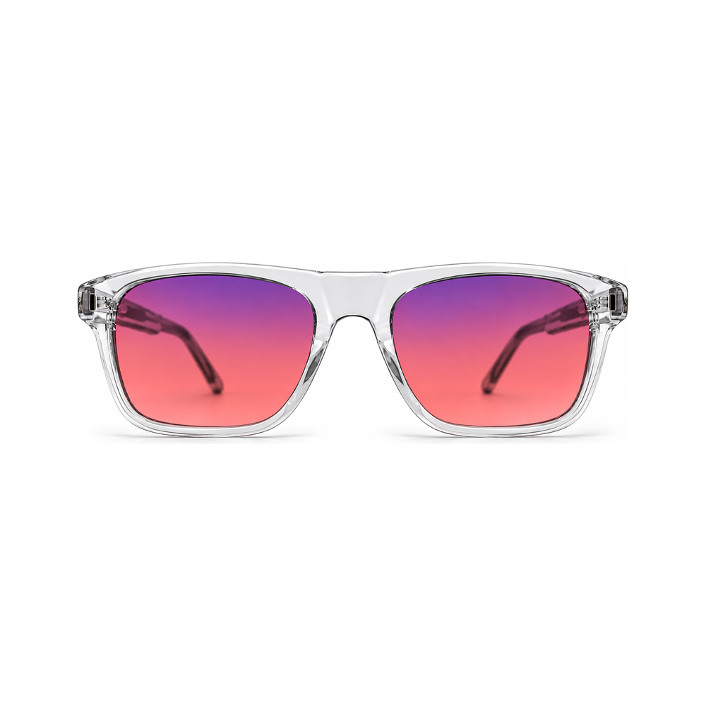 Regent Crystal Clear FL-41 migraine glasses, flat-top square