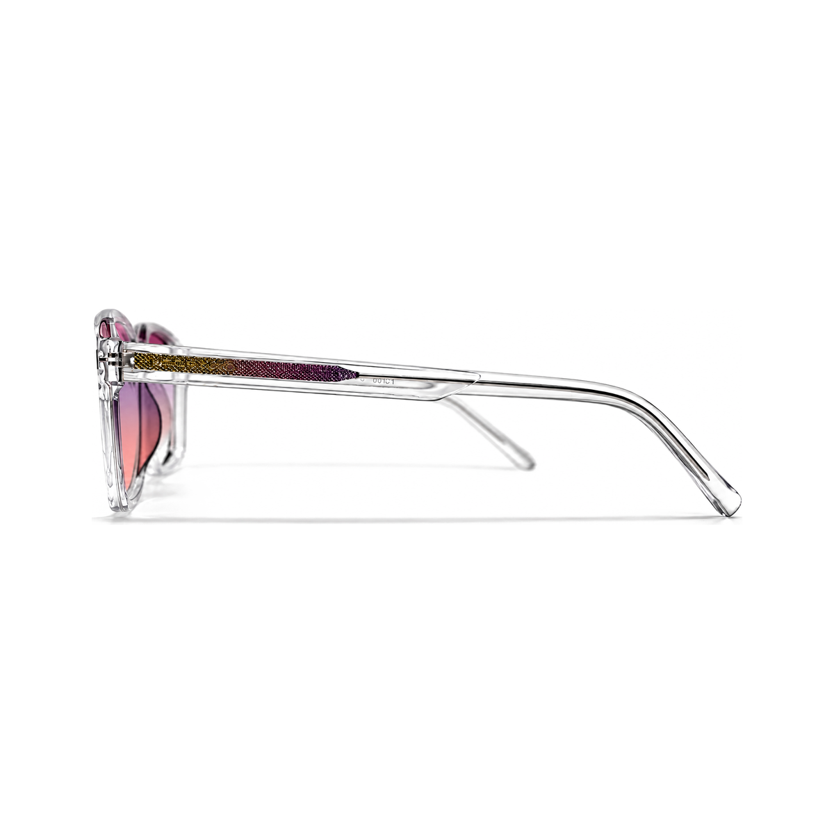 Regent Crystal Clear FL-41 migraine glasses, flat-top square