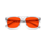 Regent Crystal Clear sleep glasses, flat-top square