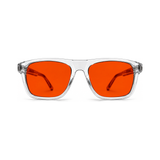 Regent Crystal Clear sleep glasses, flat-top square