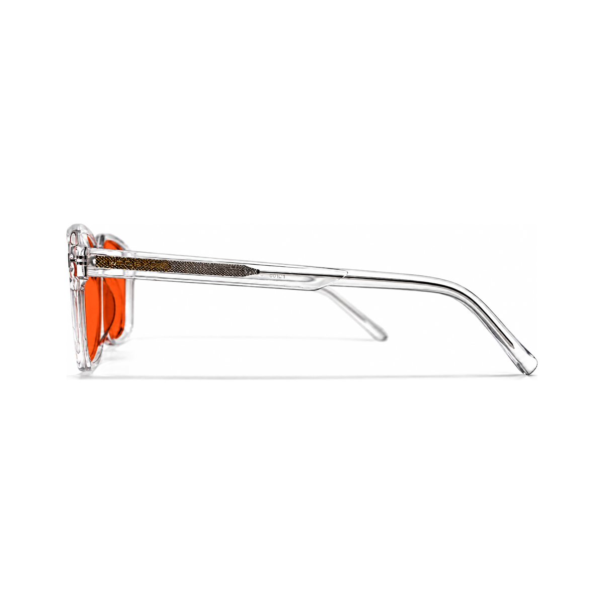 Regent Crystal Clear sleep glasses, flat-top square