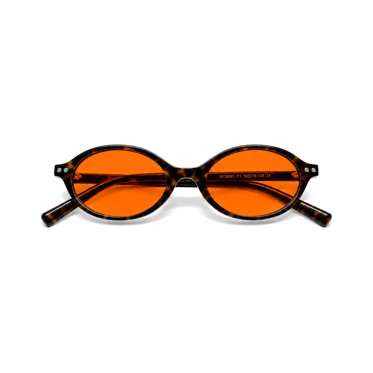 Riviera Tortoise Brown sleep glasses, retro oval cat-eye