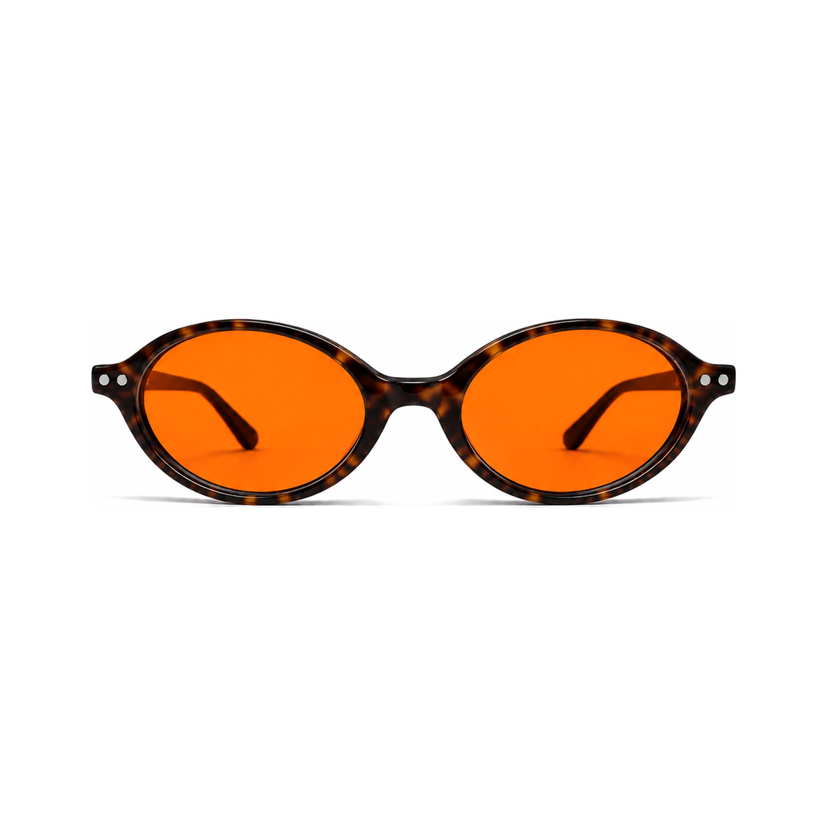 Riviera Tortoise Brown sleep glasses, retro oval cat-eye