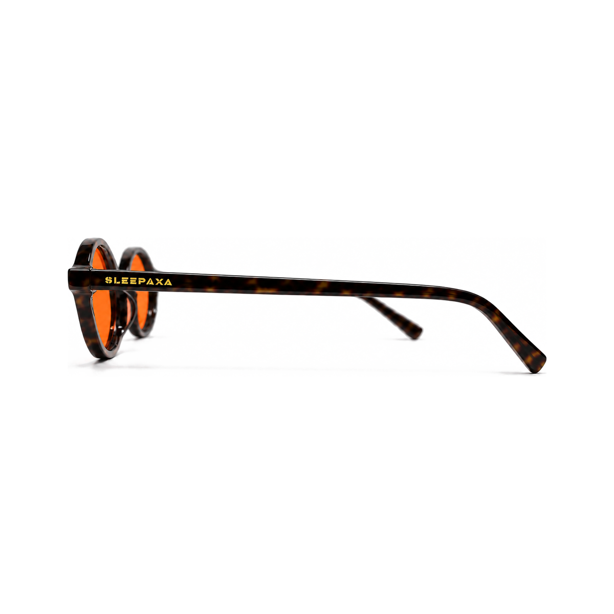 Riviera Tortoise Brown sleep glasses, retro oval cat-eye