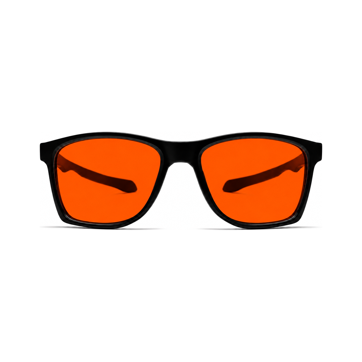 Torque Matte Black sleep glasses, sport square