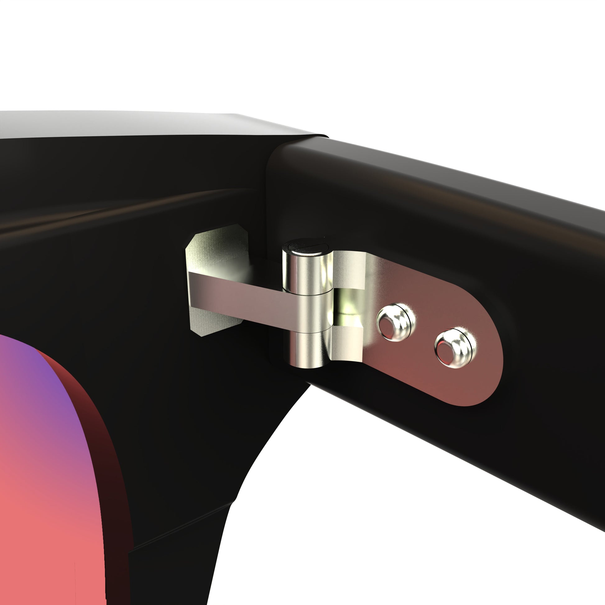 Find Relief, Look Fabulous: Sleepaxa AstroLuxe Jet Black FL-41 Tinted Migraine Glasses