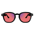 Sleepaxa Grandeur Jet Black FL-41 Migraine & Light Sensitivity Glasses