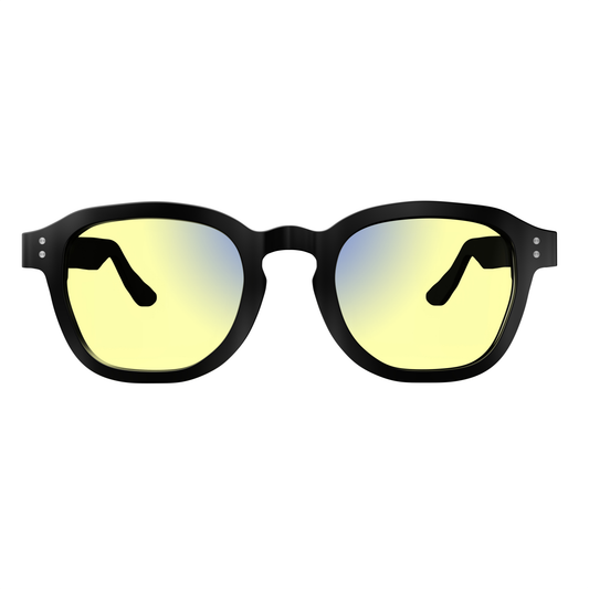 Sleepaxa Grandeur Jet Black Gaming Glasses - SleepAxa