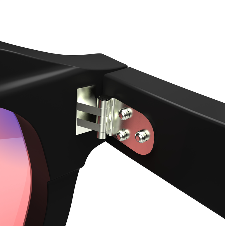 Science Meets Style: Sleepaxa Grandeur Black FL-41 Glasses for Migraine