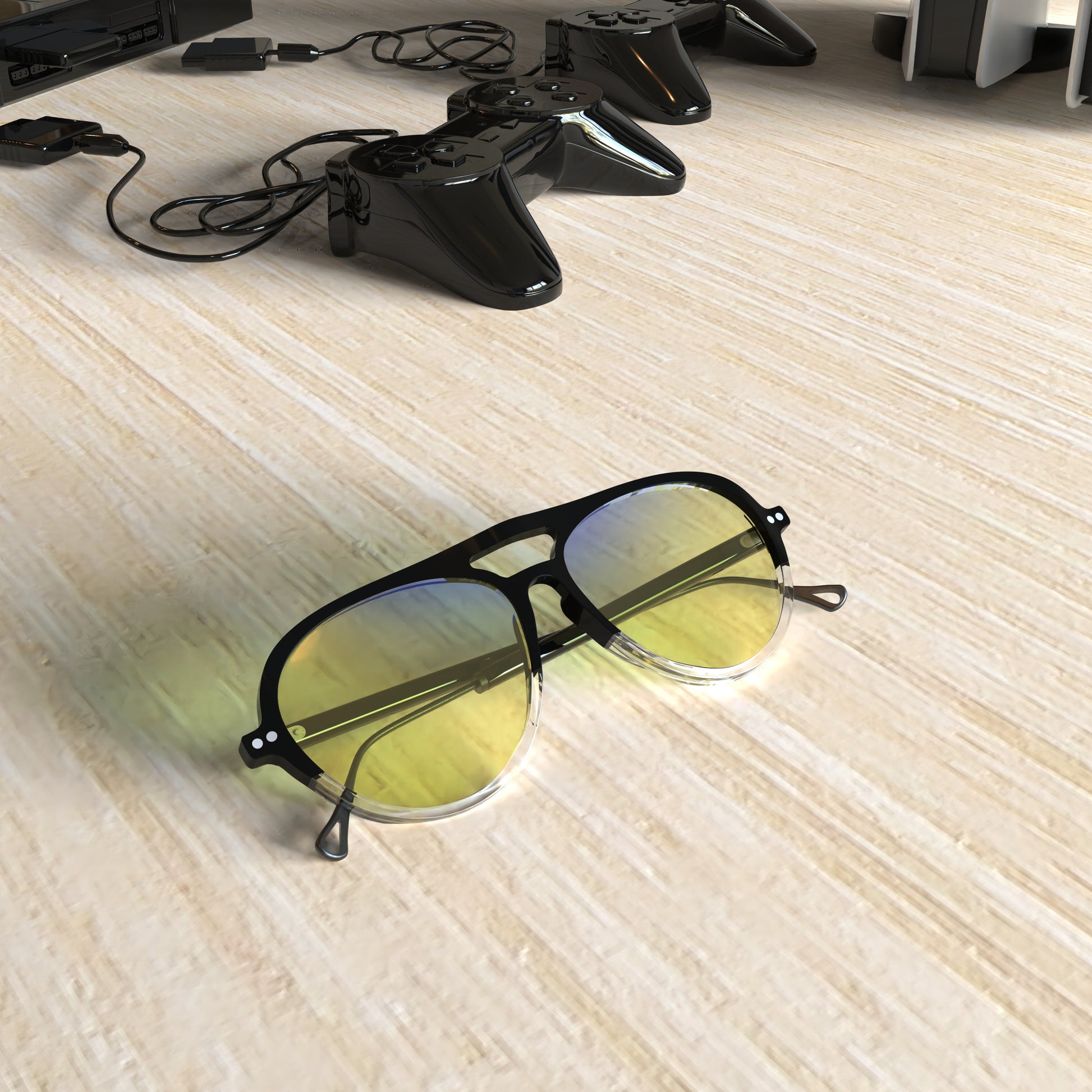 Sleepaxa Opulent Carbon Grey Gaming Glasses