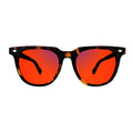 Sleepaxa Elixir Crater Brown Sleep Glasses – Amber & Red Circadian Lenses